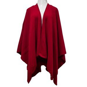 Scott & Charters Hawick Scottish Wool Wrap, Red, OS
